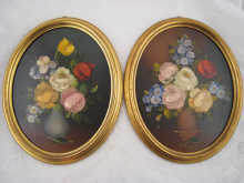 Two oil on boards still life