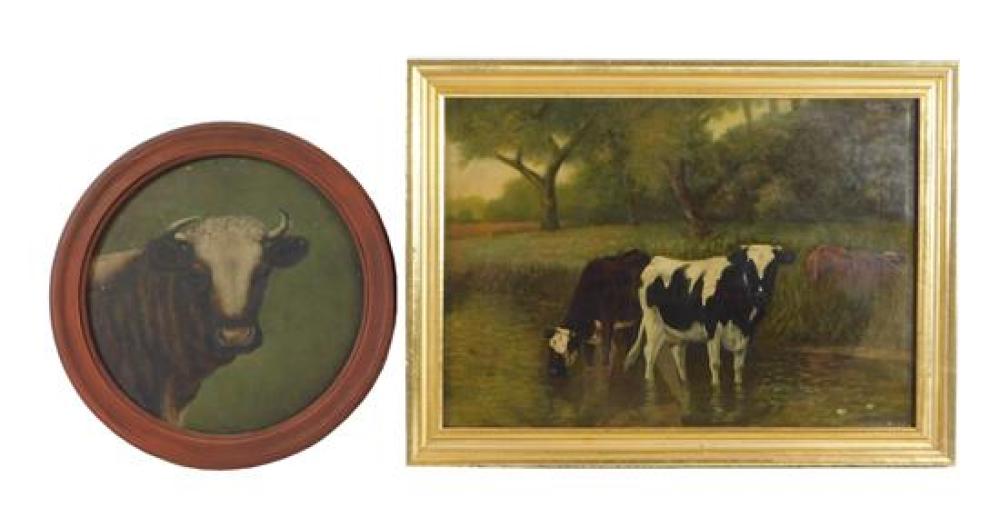 TWO OILS, 19TH/20TH C.,