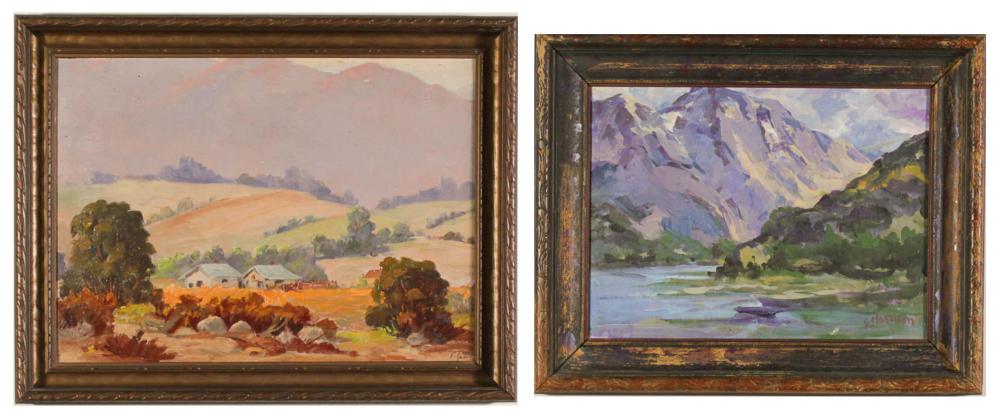 TWO OILS ON BOARD, LANDSCAPESTWO