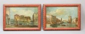 TWO OILS ON CANVAS VENICE CANA