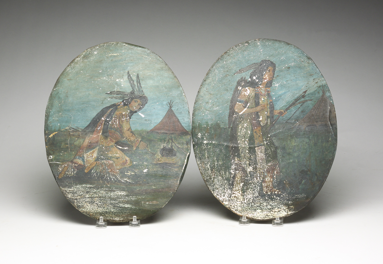 TWO OILS ON TIN OF NATIVE