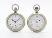 Two Open Face Pocket Watches W
