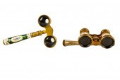 TWO OPERA GLASSESthe green pai