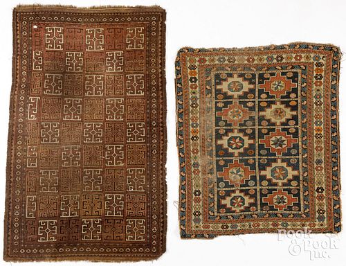 TWO ORIENTAL MATS, EARLY 20TH C.Two