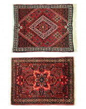 TWO ORIENTAL MATS.  Joshegan.