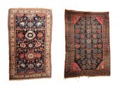 TWO ORIENTAL RUGS.  Twentieth