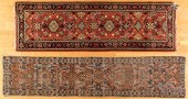 TWO ORIENTAL RUNNERSTwo orient