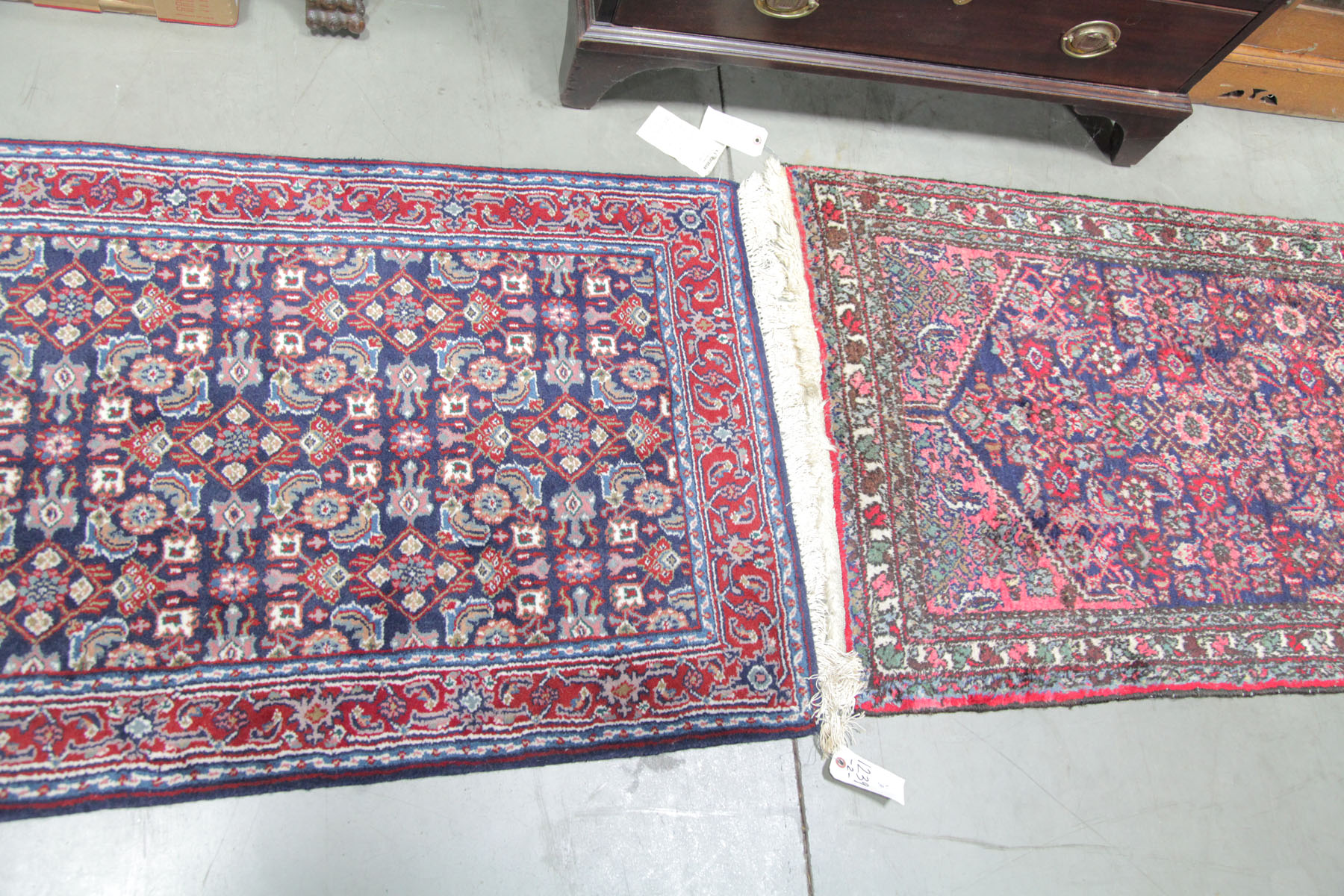 TWO ORIENTAL STYLE RUNNERS. 