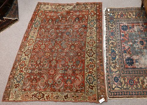 TWO ORIENTAL THROW RUGSTwo Oriental