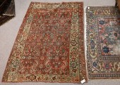 TWO ORIENTAL THROW RUGSTwo Ori