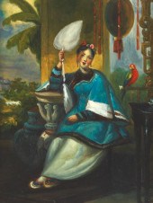 TWO ORIENTALIST PAINTINGS IN G