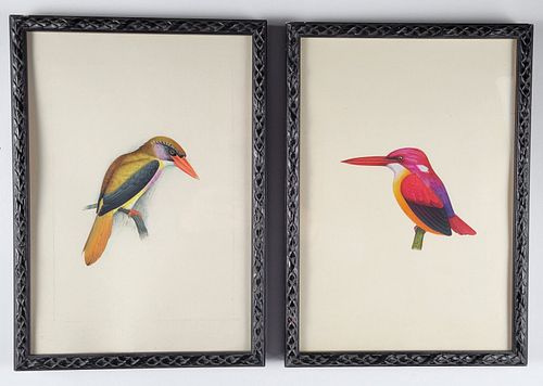 TWO ORIGINAL NICOLAS HUET II