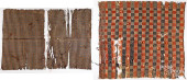TWO OVERSHOT COVERLETS, 19TH C