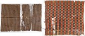 TWO OVERSHOT COVERLETS, 19TH C