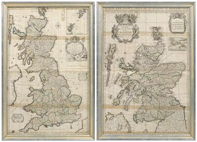 Two Overton British maps (Henry