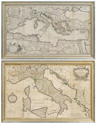Two Overton maps, Italy,