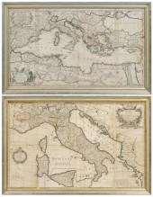 Two Overton maps, Italy, Medit