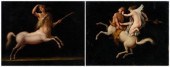 Two paintings attributed to Ma