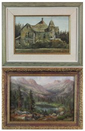 TWO PAINTINGS: CHARLES HENRY H