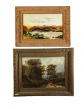 TWO PAINTINGS (EUROPEAN SCHOOL