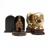 TWO PAIR OF FIGURAL BOOKENDS 2