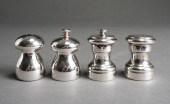 TWO PAIR STERLING SILVER MOUNT