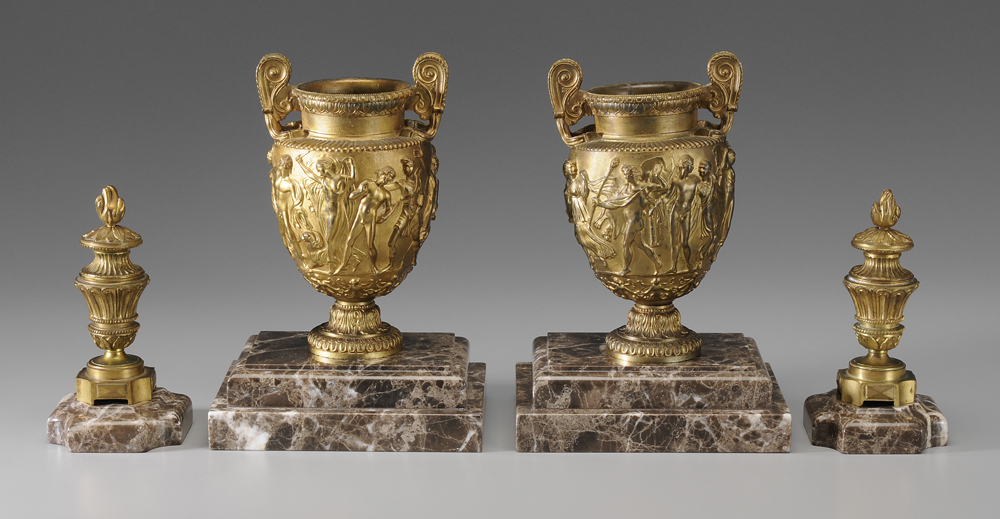 Two Pairs Classical Urns