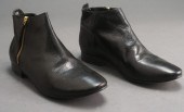 TWO PAIRS COLE HAAN BLACK SUED