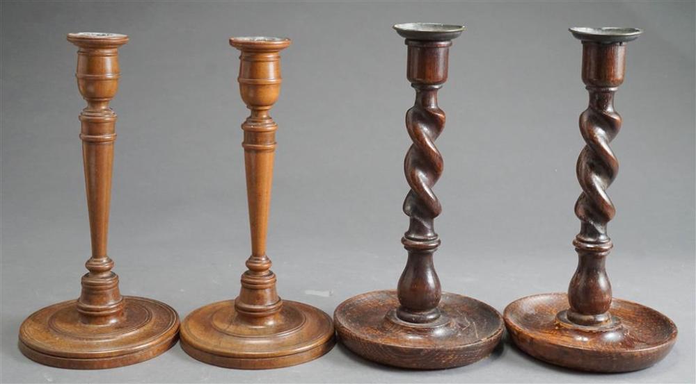 TWO PAIRS ENGLISH WOOD
