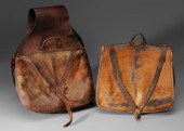 Two Pairs Leather Saddlebags V