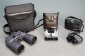 TWO PAIRS NIKON BINOCULARS AND