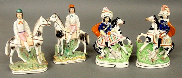 Two pairs of 19th c.