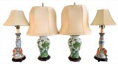 TWO PAIRS OF ASIAN STYLE TABLE