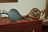 TWO PAIRS OF BELLOWS. American