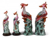 TWO PAIRS OF CHINESE EXPORT FA