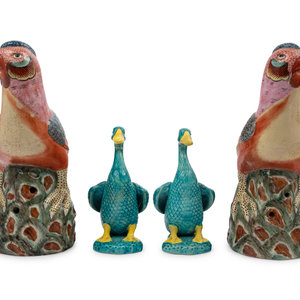 Two Pairs of Chinese Porcelain