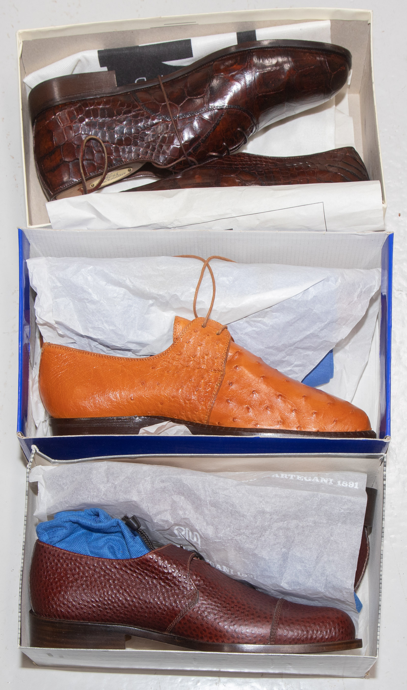 TWO PAIRS OF DAVID EDEN ITALIAN