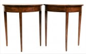 TWO PAIRS OF END TABLESTwo Pai