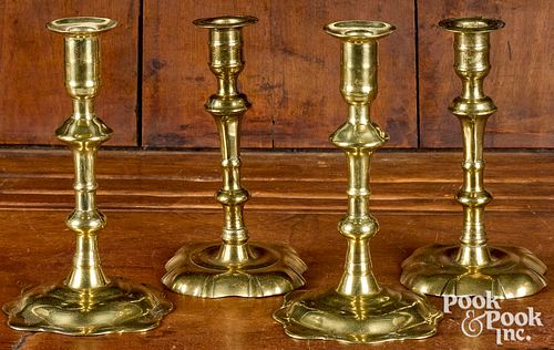 TWO PAIRS OF ENGLISH QUEEN ANNE