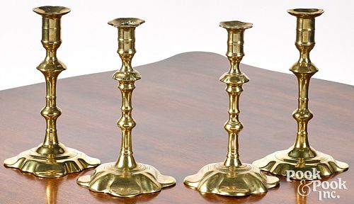 TWO PAIRS OF ENGLISH QUEEN ANNE