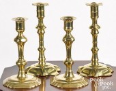 TWO PAIRS OF ENGLISH QUEEN ANN