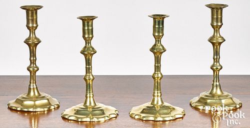 TWO PAIRS OF ENGLISH QUEEN ANNE