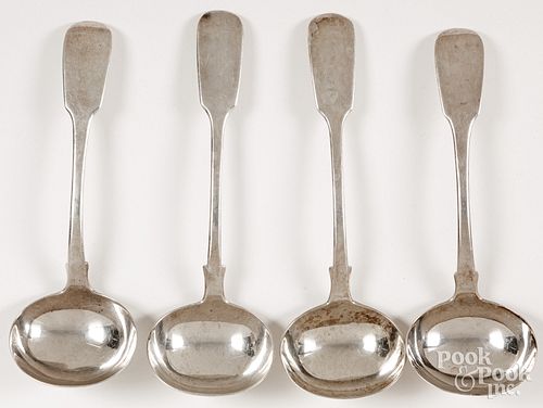 TWO PAIRS OF ENGLISH SAUCE