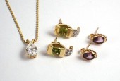 TWO PAIRS OF FOURTEEN KARAT GO
