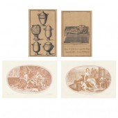 TWO PAIRS OF FRAMED CONTINENTA