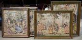 TWO PAIRS OF FRAMED MACHINE TA