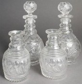 TWO PAIRS OF GEORGE III STYLE