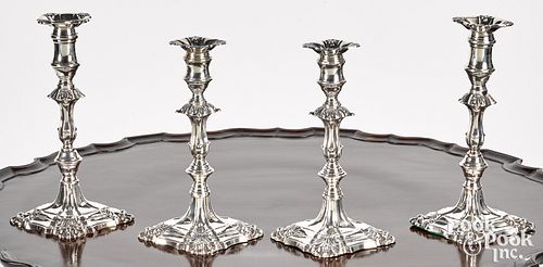 TWO PAIRS OF GEORGIAN STYLE