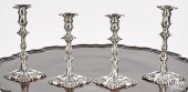 TWO PAIRS OF GEORGIAN STYLE SI