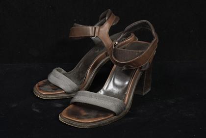 Two pairs of high-heeled sporty